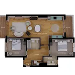 2 Bed 2 Bath Modern Apartment Near Big Ben In Zone1